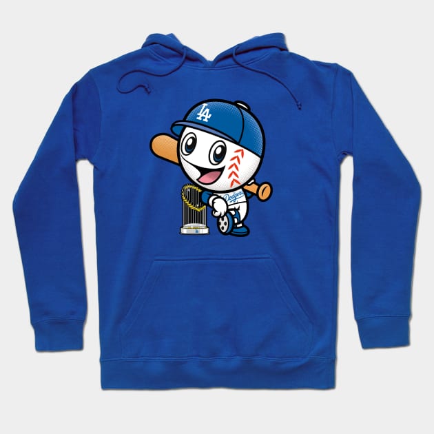 Mr Dodger World Series Champ Hoodie by ElRyeShop